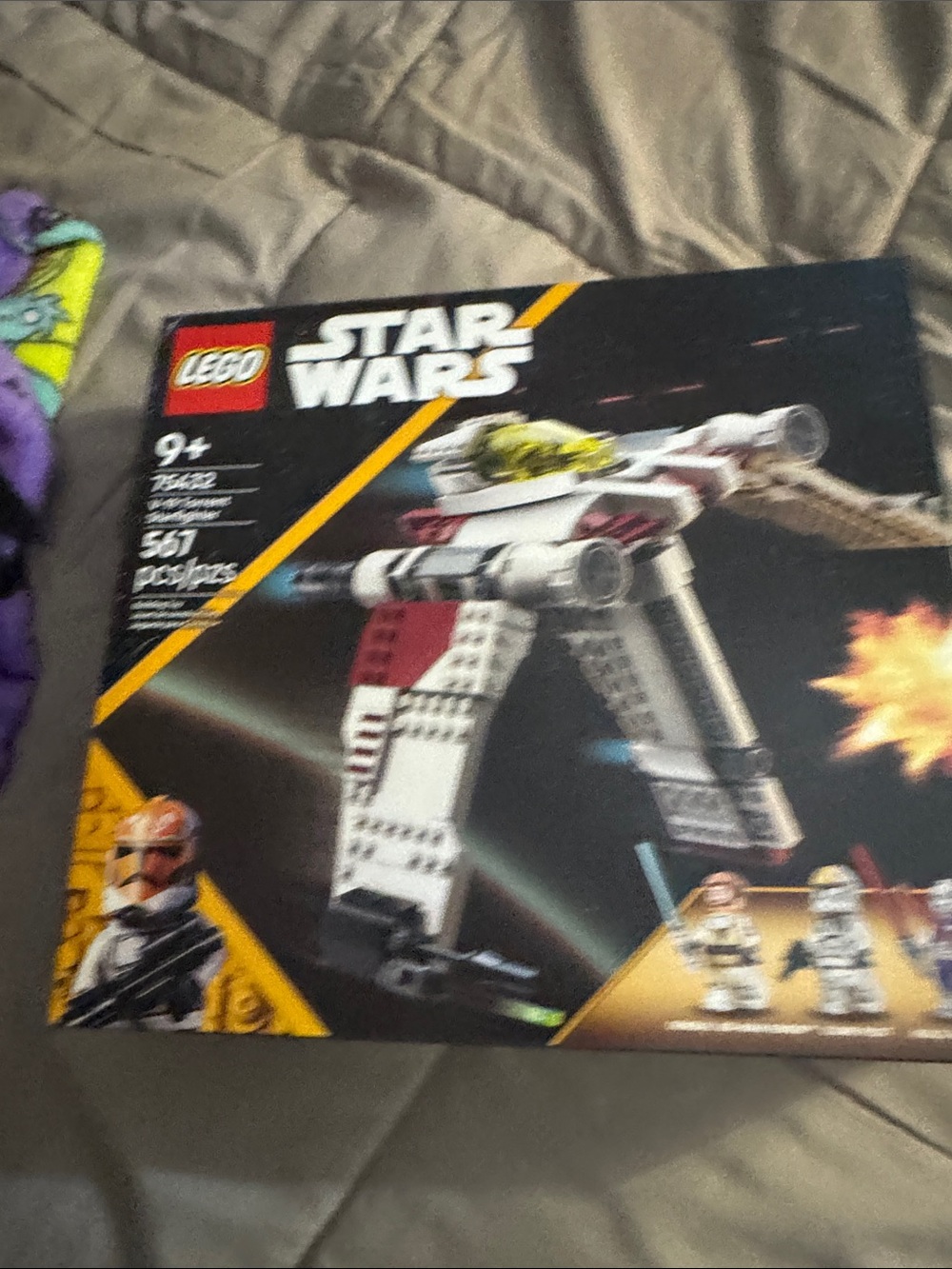 LEGO Star Wars White and Red AT-RT Walker Kids Toy Building Set